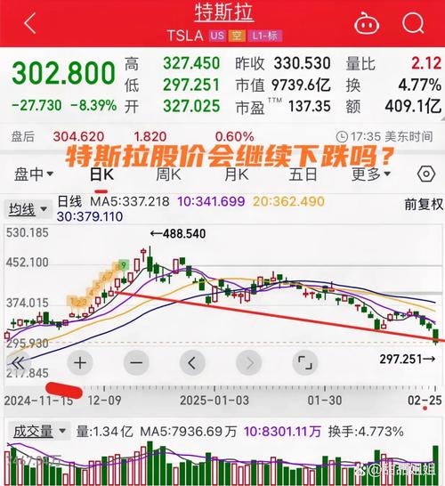 特斯拉股票十年走势图,特斯拉股票十年走势图分析