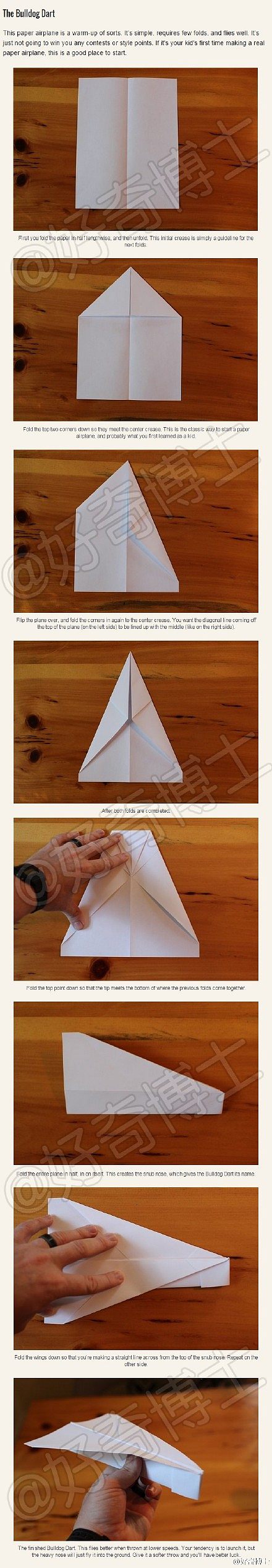 纸飞机钻圈用的纸飞机怎么做的简单介绍