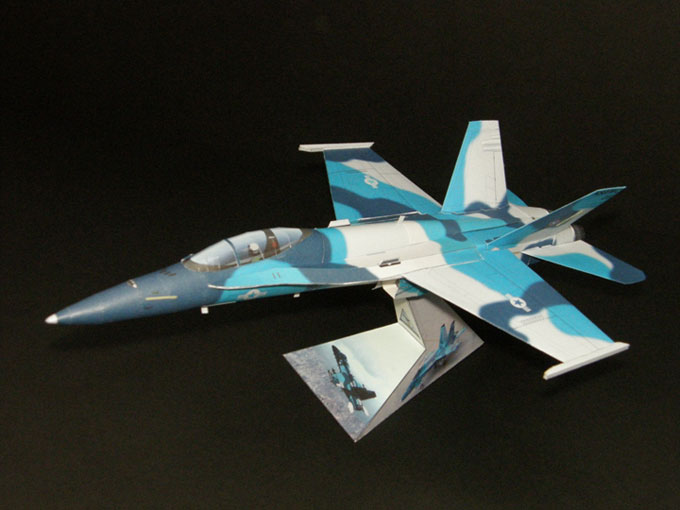 纸模型飞机-纸模型飞机图纸全套