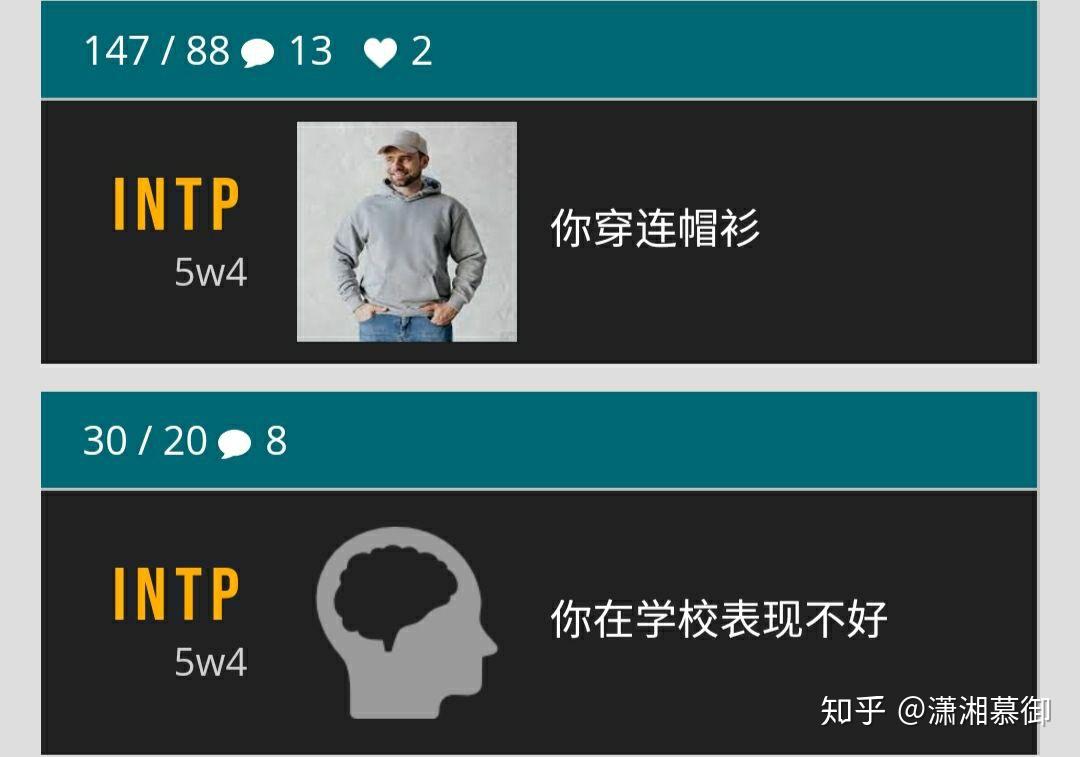imtp型人格-16型人格稀有度排名