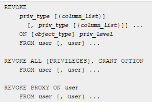 revoke命令的作用-revoke命令属于sql的