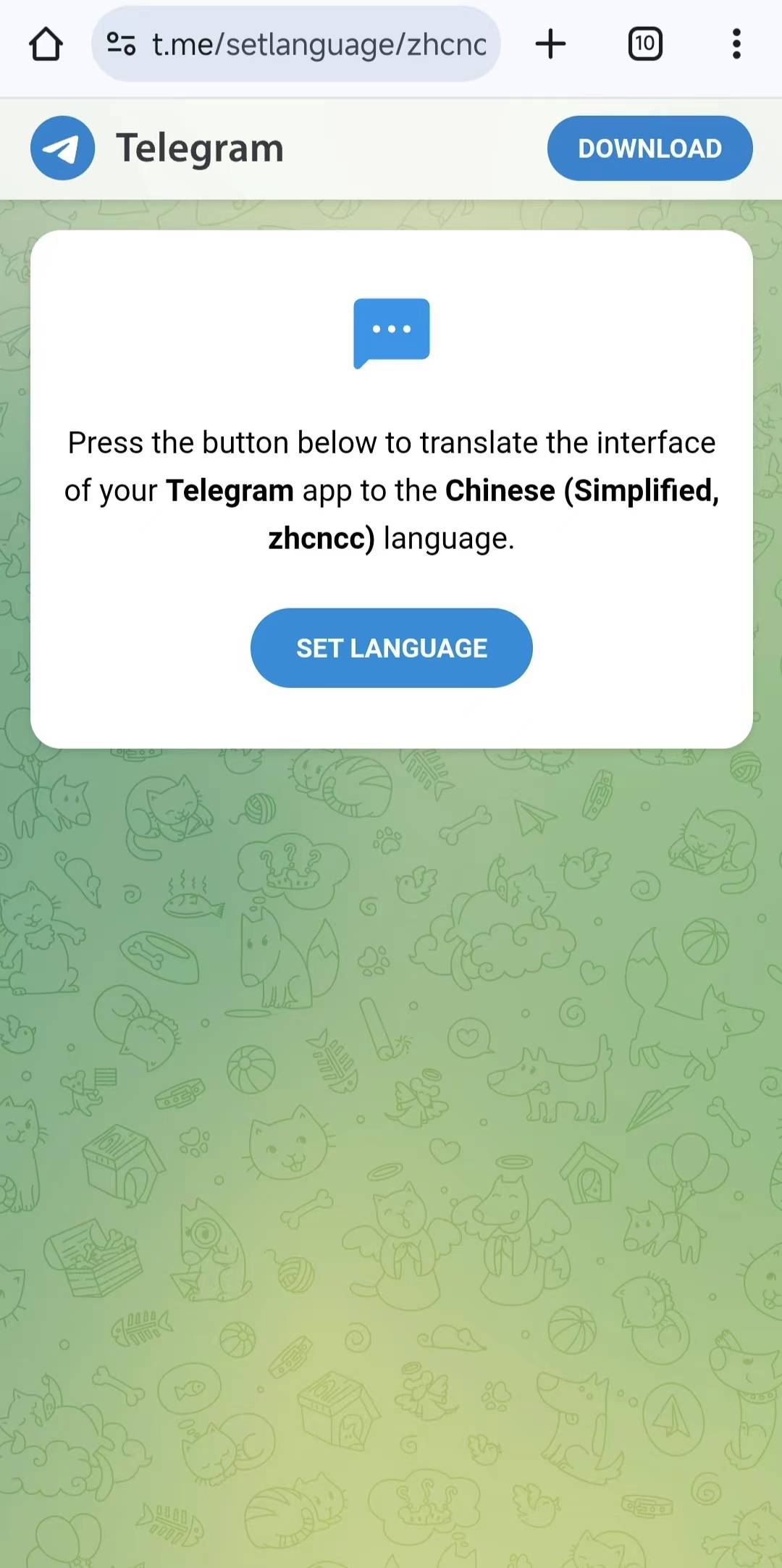 纸飞机安装zh_cn语言包_telegreat苹果怎么改中文版