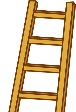 梯子图片卡通立体_梯子图片卡通立体画