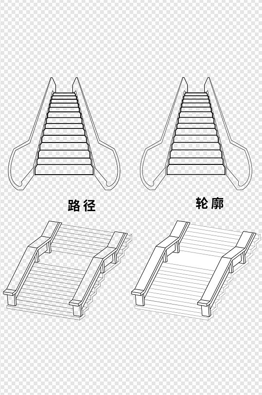 简笔画梯子的画法图片大全_简笔画梯子的画法图片大全集